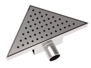 DESAGÜE TRIANGULAR DE 20 CM CÍRCULO