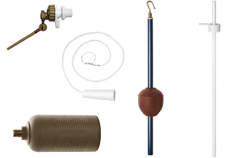 KIT REPUESTOS PARA DEPOSITO CADENA VIP ( Contiene 1663/113/1407/902/1500)